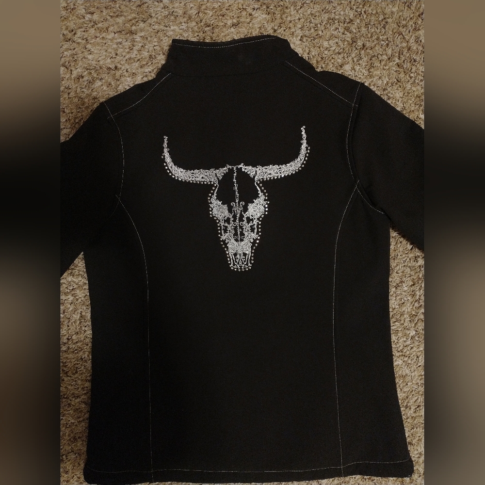 Cowgirl Hardware Black Softshell Jacket